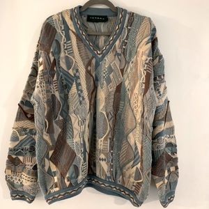 Vintage Tundra (coogi style) sweater pull over